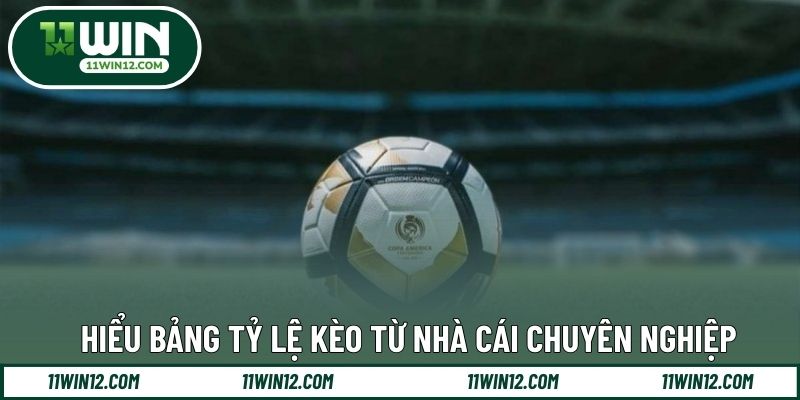 Hiểu bảng tỷ lệ kèo từ nhà cái chuyên nghiệp