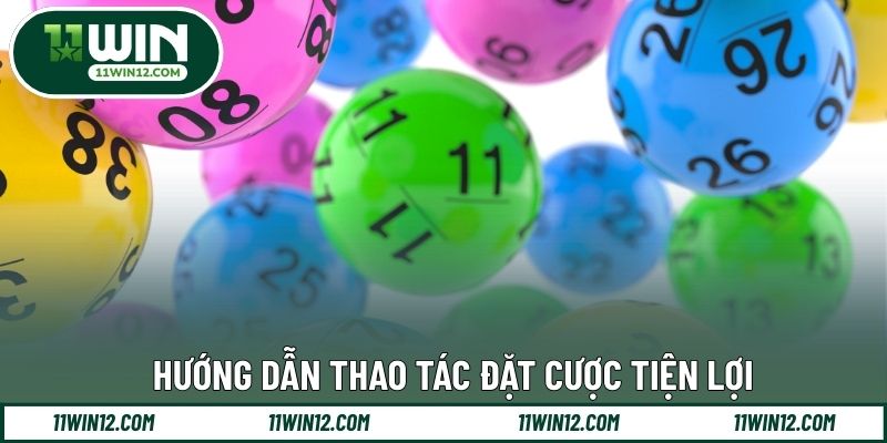 Hướng dẫn thao tác đặt cược tiện lợi