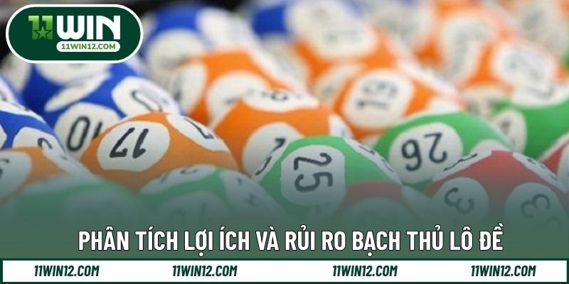 Phân tích lợi ích và rủi ro bạch thủ lô đề
